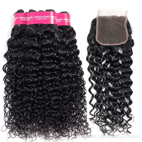 Shmily Cheap Virgin Brazilian Hair Weave Bundles , Unprocessed Brazilian Human Hair Sew In Weave